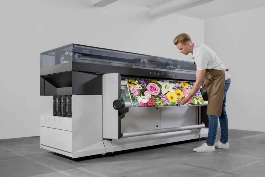 large format printing flower banner